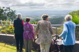 Yukana residents enjoying view at Picnic Point