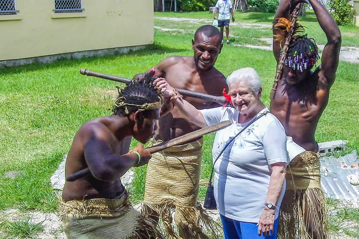 Yukana resident, Alma in New Caledonia